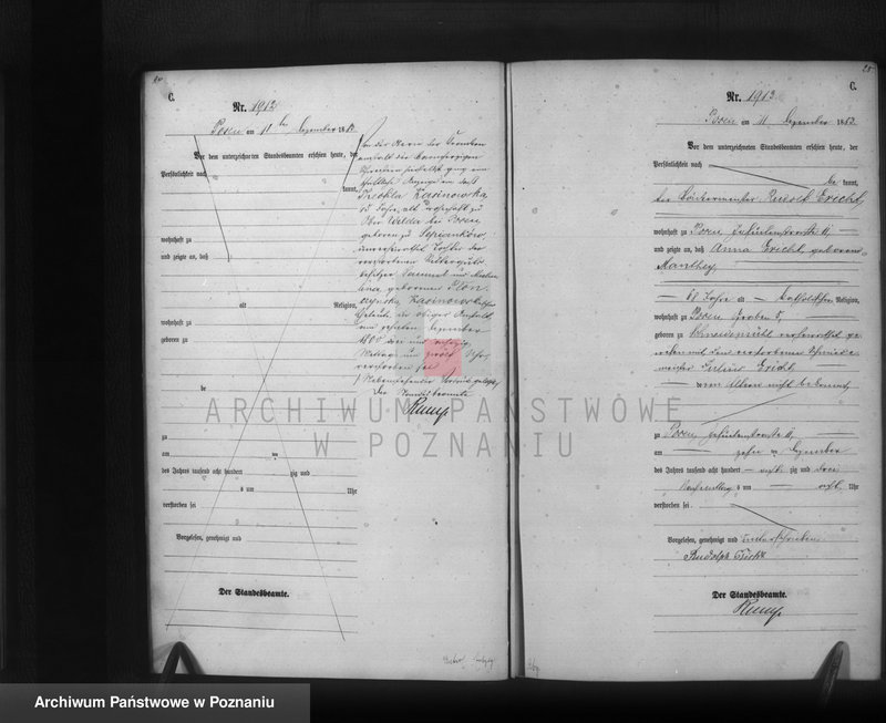 Obraz 14 z jednostki "Księga zgonów t. V"