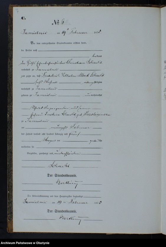 Obraz 9 z jednostki "Sterbe-Neben-Register Nr 1 - 37"
