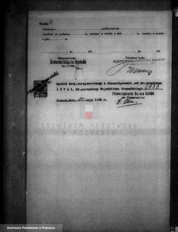 Obraz 8 z jednostki "Drukarnia i księgarnia św. Wojciecha w Poznaniu nr woj. 6435"