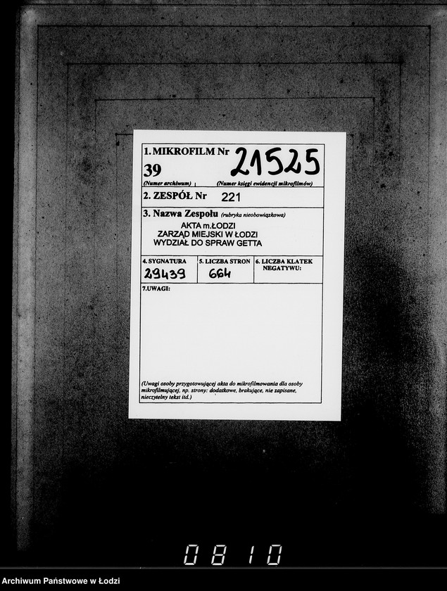 Obraz 2 z jednostki "[Korespondencja z urzędami, instytucjami i firmami]. Lit.Wa-Weg."