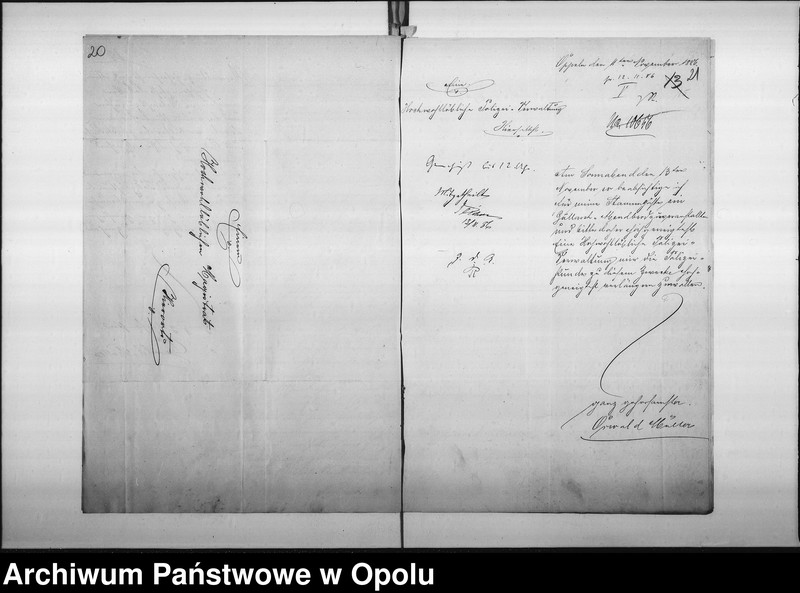 Obraz 19 z jednostki "Acta des Magistrats zu Oppeln betreffend die Schank-Anlage in Rademacher