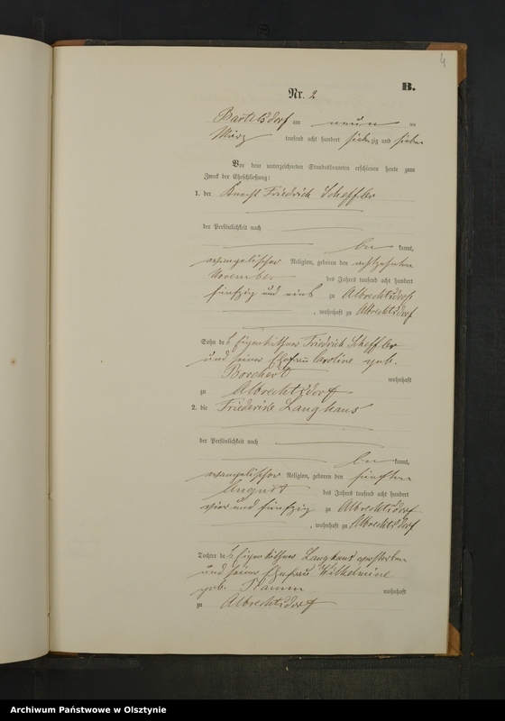 image.from.unit.number "Heiraths-Neben-Register Nr 1 - 10"