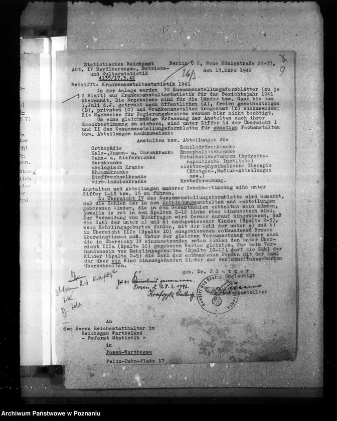 Obraz 13 z jednostki "Krankenanstalts- Statistik"