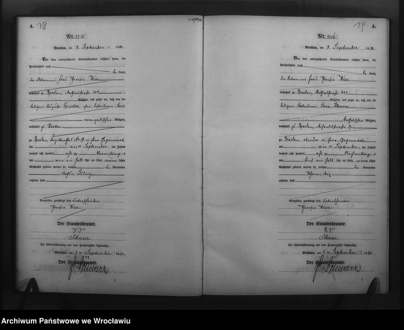 image.from.unit.number "Geburts-Neben-Register Breslau I 1880 Band 9"