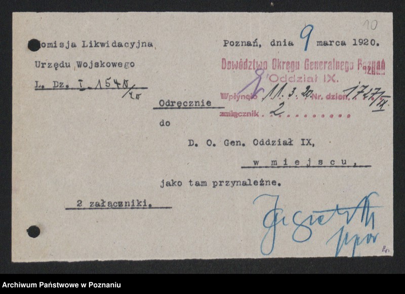 Obraz 12 z jednostki "Ministerstwo byłej Dzielnicy Pruskiej - Departament Zdrowia Publicznego. Akta w sprawie: Lecznic dla chorych wenerycznie kobiet [korespondencja]"