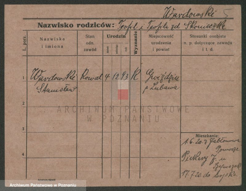 Obraz 13 z jednostki "Wardowski - Warszewski"