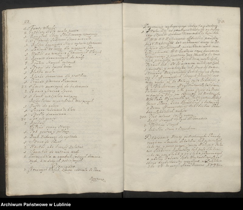 image.from.unit.number "Prothocollon inscriptionum, donationum, intromissionum, manifestationum, oblatarum aliorumque officiosorum actuum iudicii advocatialis civilis Lublinensis"