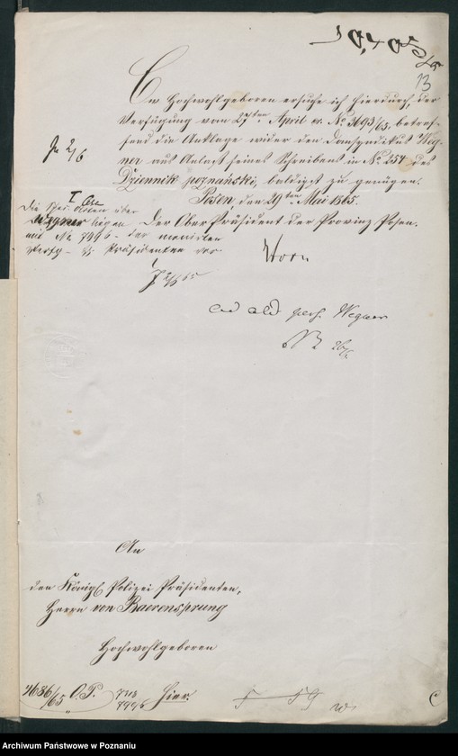 Obraz 19 z jednostki "A. betr. den Domsyndicus Leo Wegner"