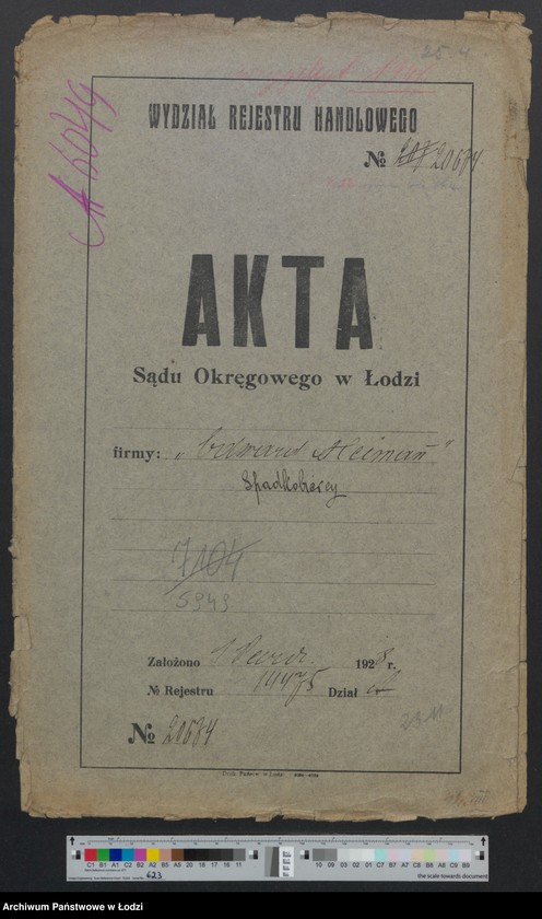 Obraz 2 z jednostki "Edward Heiman – prowadzenie biura komisowo - agenturowego"