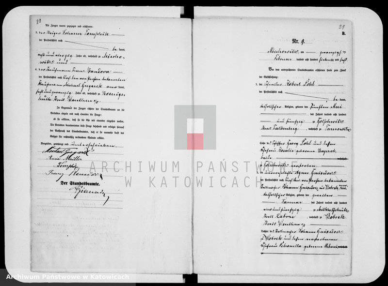 image.from.unit.number "Księga małżeństw za rok 1876 [nr 1 - 67]"