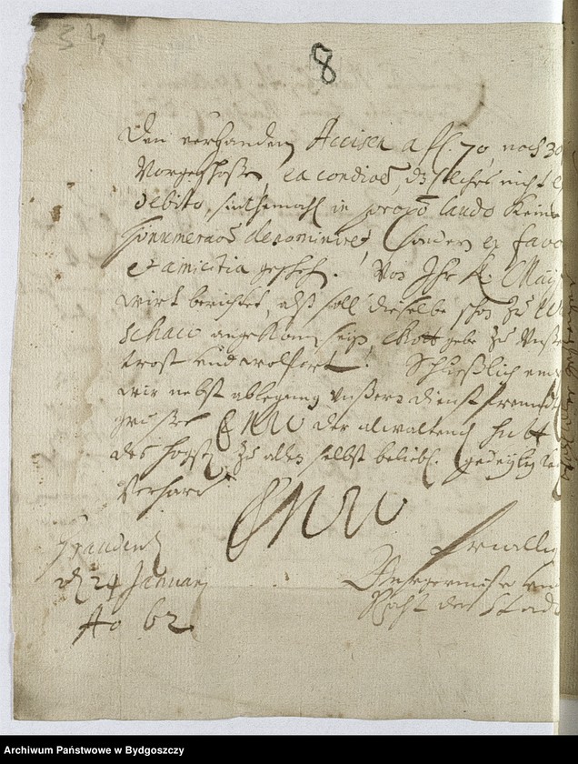 image.from.unit.number "Schriftwechsel der Stadt Neuenburg mit Graudenz"