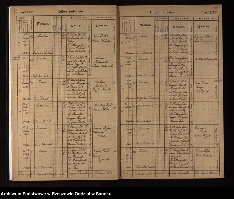 image.from.unit.number "Księga urodzeń, małżeństw, zgonów dla miejscowosci Ulucz, Horoszówka (Hroszówka)"