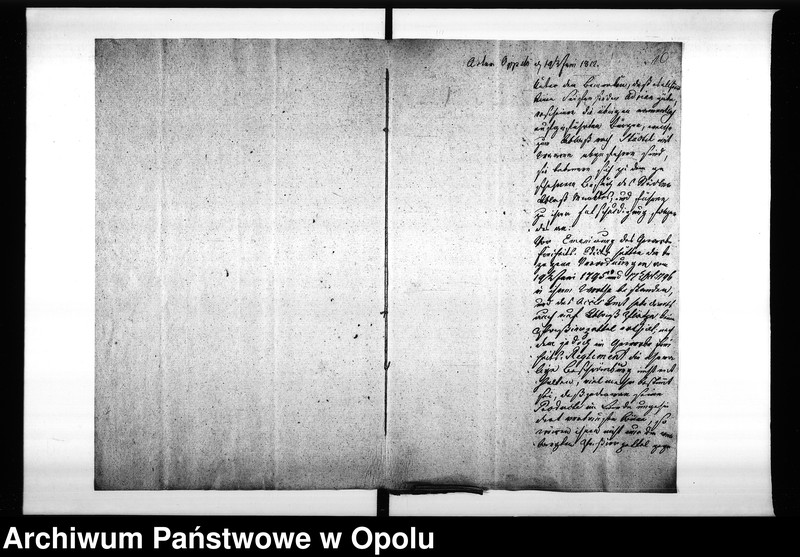 Obraz 11 z jednostki "Acta betreffend das verbothwidrige Beziehen der Ablass - und andern Märkte mit Waaren und Getränke vol I de anno 1809 bis"