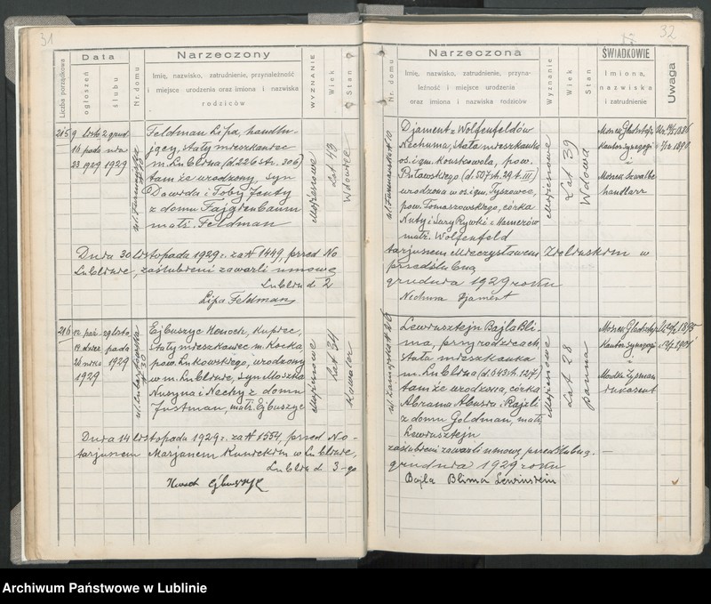 image.from.unit.number "Księga małżeństw"