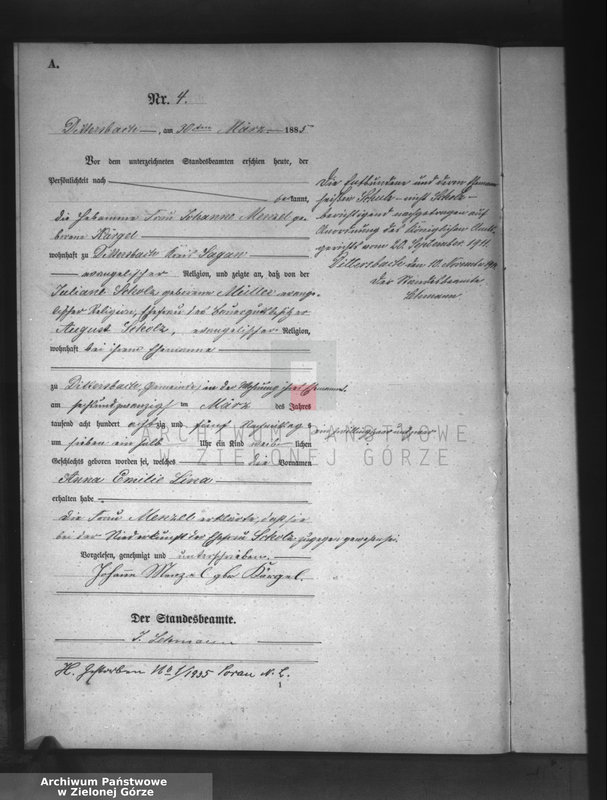 Obraz 7 z jednostki "[Księga aktów urodzeń]"