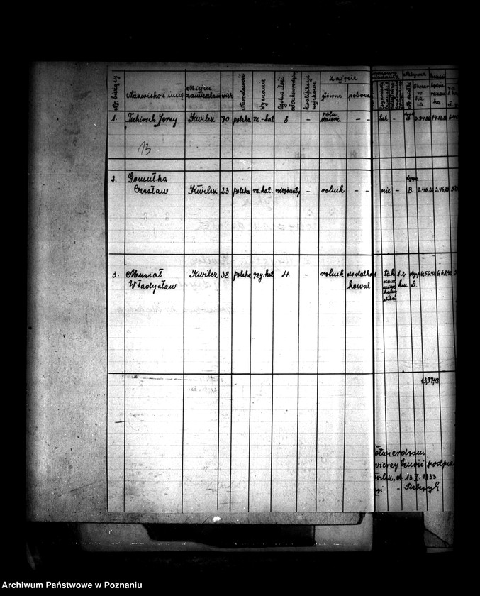 Obraz 17 z jednostki "Dodatkowy projekt parcelacyjny majątku Kwilcz powiatu międzychodzkiego"