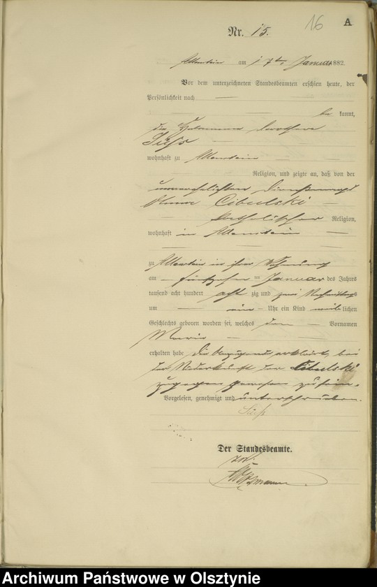image.from.unit.number "Geburts-Haupt-Register Nr 1 - 309"