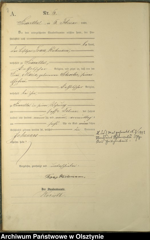 image.from.unit.number "Geburts-Haupt-Register Nr 1 - 88"