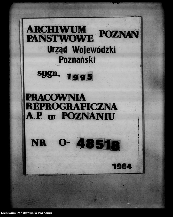 Obraz 20 z jednostki "Wykazy przyjętej służby folwarcznej oraz majątków rozparcelowanych"
