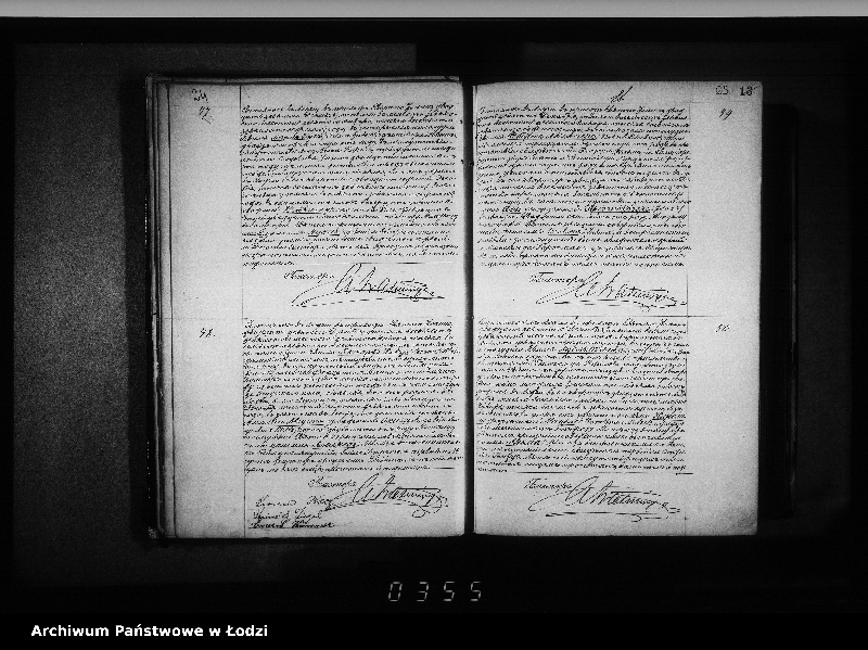 Obraz 17 z jednostki "Akta urodzeń, małżeństw i zgonów"