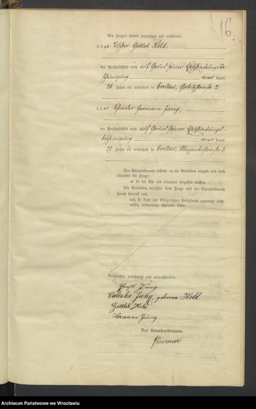 image.from.unit.number "Heiraths-Haupt-Register Breslau IV 1900 Band 2"