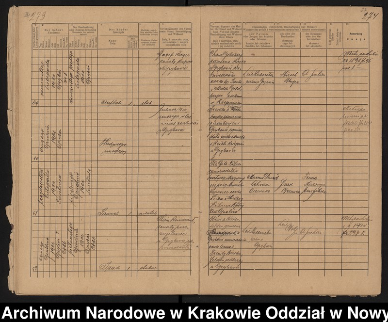 image.from.unit.number "[Księgi stanu cywilnego - urodzenia, małżeństwa, zgony]"