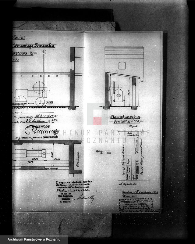 Obraz 17 z jednostki "Tartak H. Fiebiga w Krobi pow. gostyński nr woj. kotła 2523"