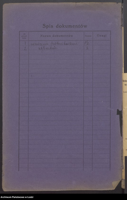 Obraz 3 z jednostki "Chaim Icko Stillerman, Zachariasz Herman- kupno i sprzedaż manufaktury"