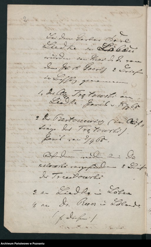 Obraz 6 z jednostki "A. betr. den Aleksander Trentowski und den Wirtschaftsbeamten Sigismund von Trzaska"