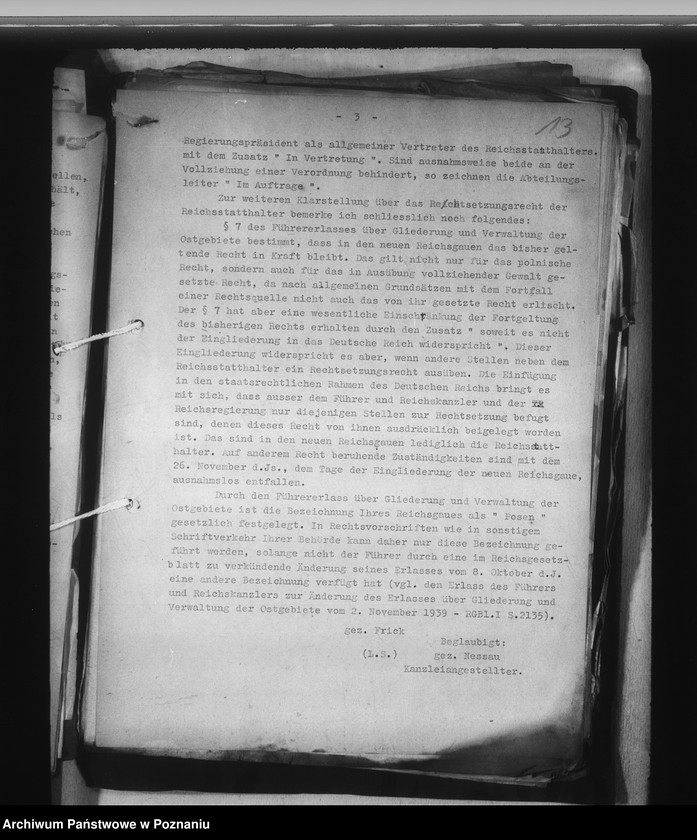 Obraz 17 z jednostki "Landeswirtschaft. Geschäftsverteilungsplan. Verwaltungskosten. Dienstreisen. Dienstkraftwagen"