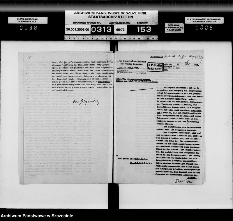 image.from.unit.number "Arbeitsbeschaffungsprogramm - Strassenausbau, vol. I"