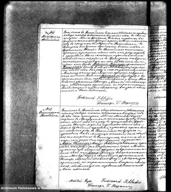 image.from.unit.number "[Księga akt urodzeń małżeństw i zgonów wyznania ewangelicko-augsburskiego zboru w Wiżajnach]"