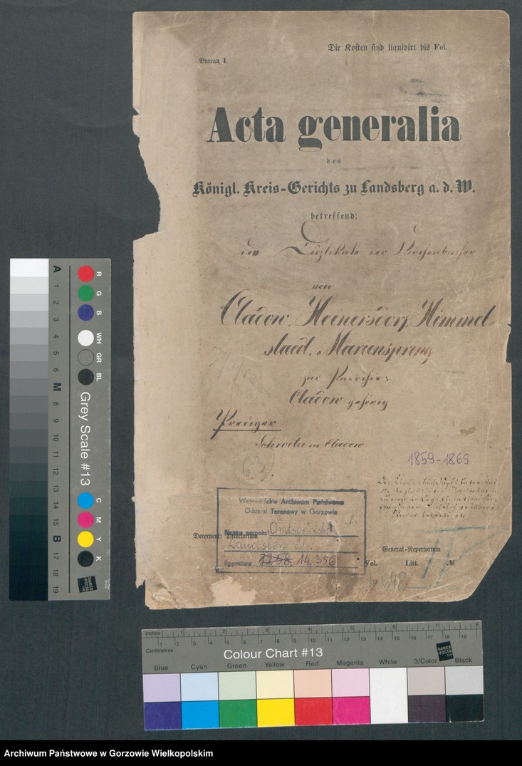 image.from.unit.number "Duplikate der Kirchenbücher von der Parochie Kladow: Kladow (Kłodawa), Heinersdorf (Chwalęcice), Himmelstädt (Mironice), Marienspring (Marzęcin)"