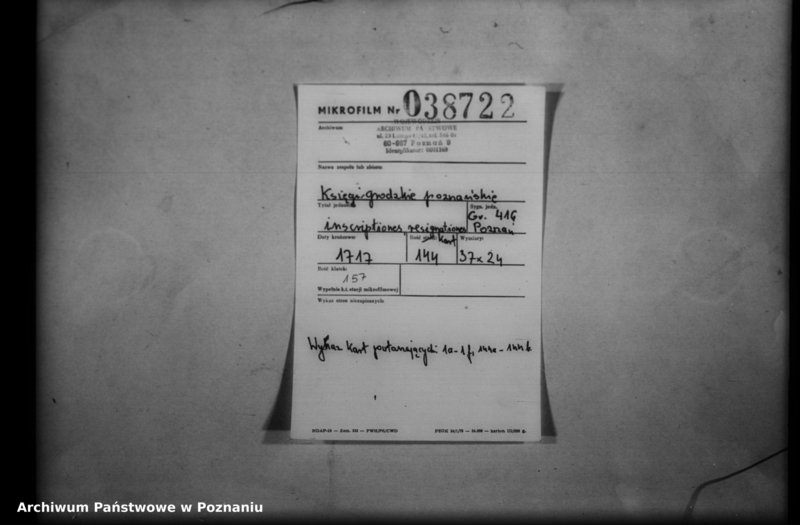 Obraz 2 z jednostki "Inscriptiones, resignationes [protocollon]"