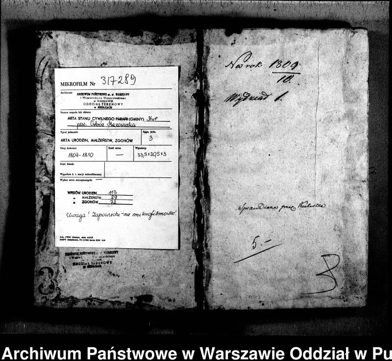 image.from.unit.number "Akta urodzeń, małżeństw, zgonów"
