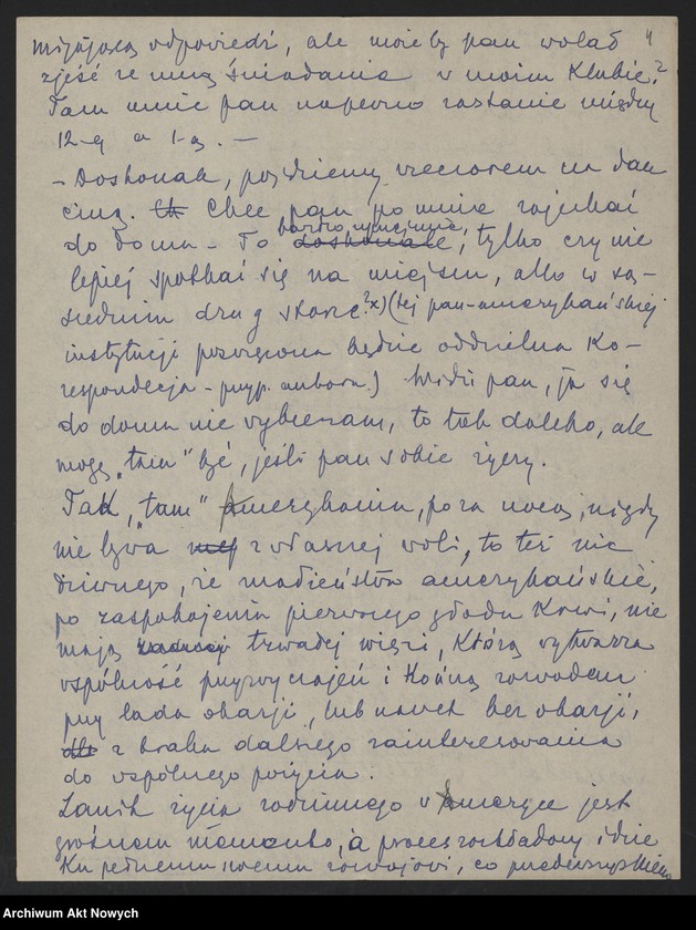 Obraz 6 z jednostki "Artykuły o wrażeniach z podróży po St. Zjednoczonych, pisane prawdopodobnie dla "Kuriera Warszawskiego" lub "ABC""