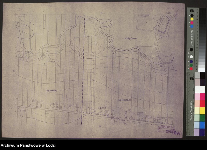 Obraz 1 z jednostki "Plan miasta Łodzi. Sekcja SW 86"