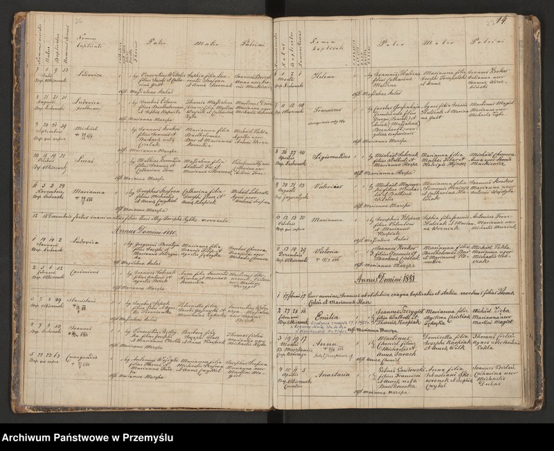 image.from.unit.number "Księga urodzeń, małżeństw i zgonów dla miejscowości Łopuszka Mała"