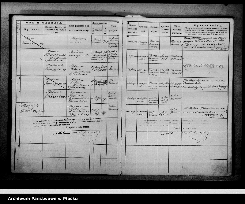 image.from.unit.number "[Księga zamknięta ludności stałej miasta Płocka - ul. Szeroka nr 10]"