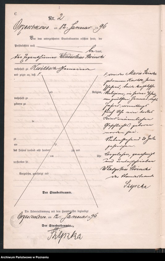 Obraz 5 z jednostki "Księga zgonów"