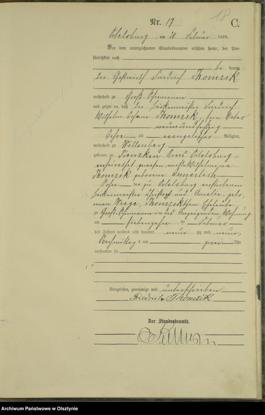 image.from.unit.number "Sterbe-Haupt-Register Nr 1 - 52"