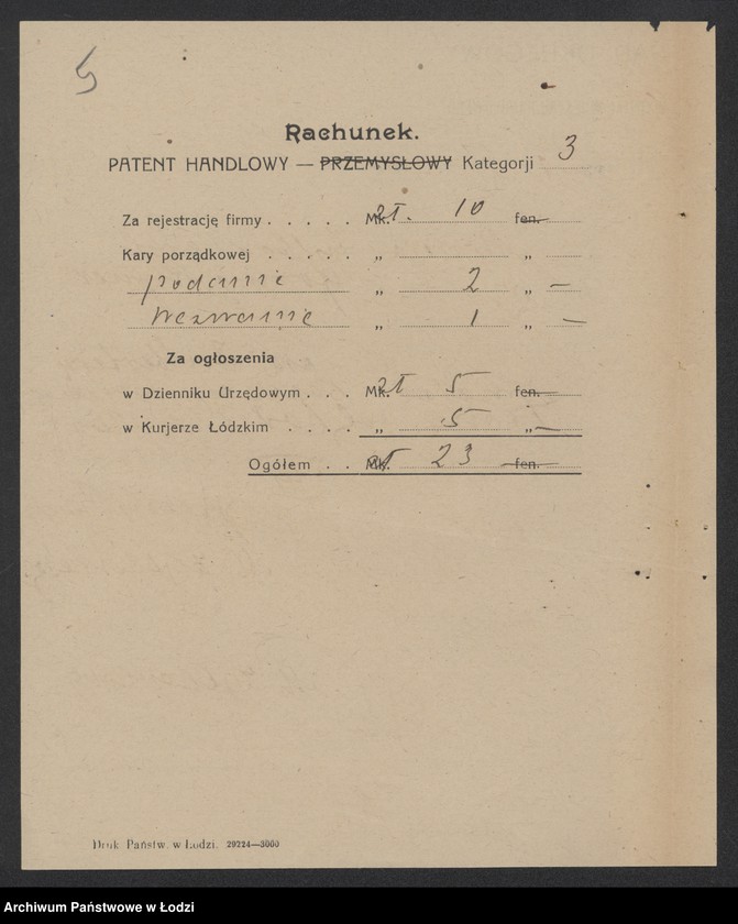 Obraz 7 z jednostki "Mincia Zylberger – sprzedaż kapeluszy damskich"