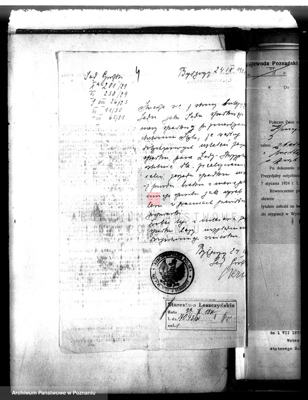 image.from.unit.number "Nadzór nad gospodarką w lasach majątku Henrykowo powiat leszczyński"