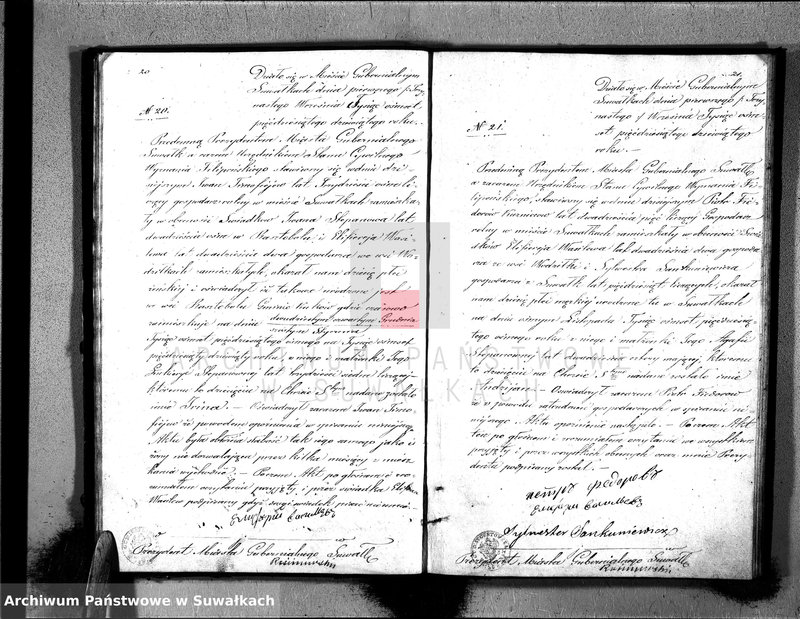 image.from.unit.number "Księga Aktów Stanu Cywilnego Wyznania Filipońskiego o urodzonych, zaślubionych i zmarłych w Mieście Gubernialnym Suwałkach"