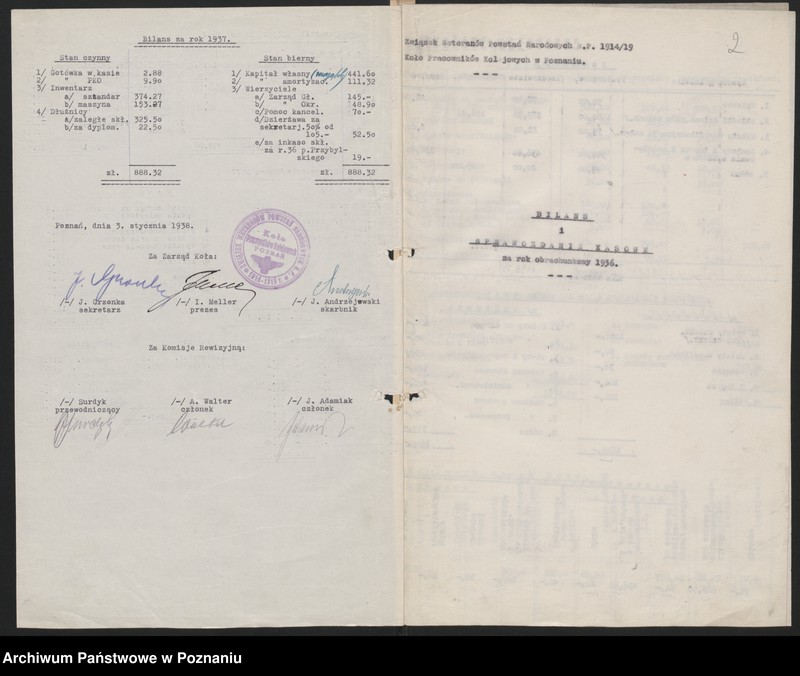 image.from.unit.number "Koło Pracowników Kolejowych Poznań - sprawozdania finansowe."