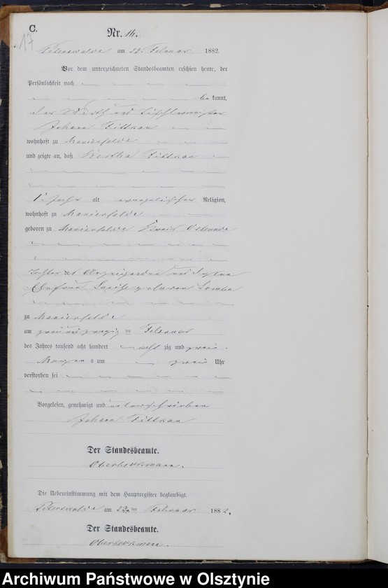 image.from.unit.number "Sterbe-Neben-Register Nr 1 - 100"