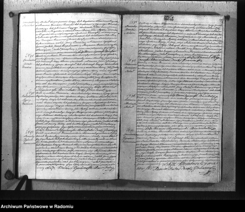 image.from.unit.number "Duplikat akt religijno cywilnych parafii Głowaczów na rok 1834"