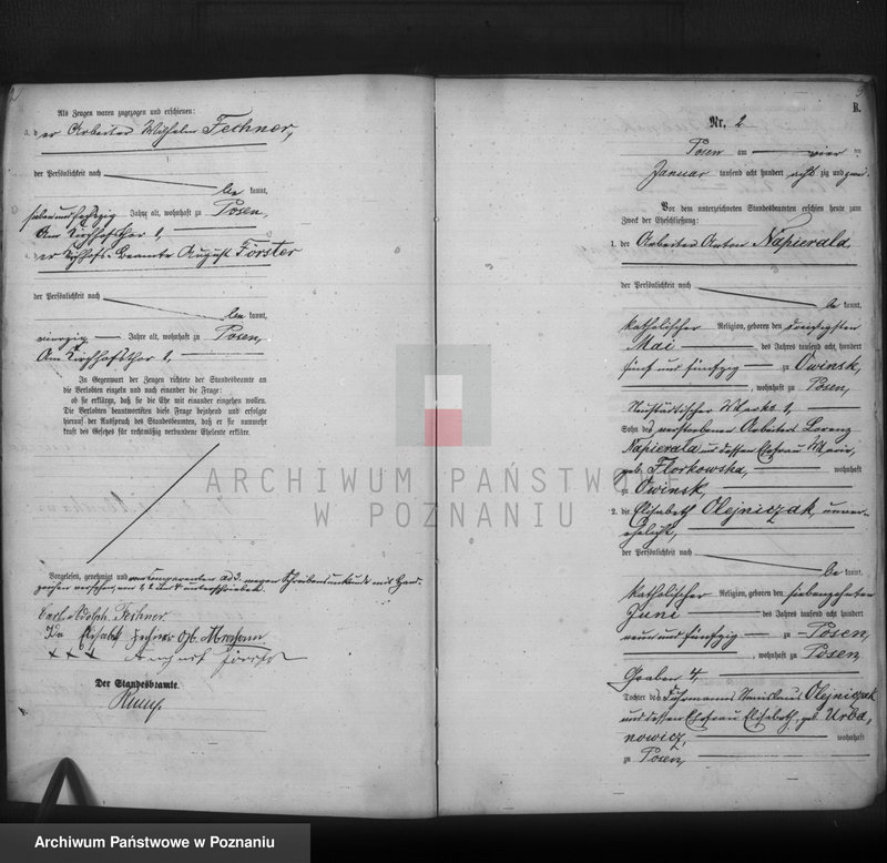 Obraz 3 z jednostki "Księga małżeństw t. I"