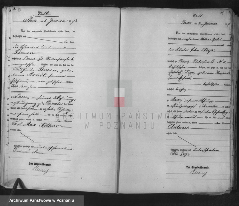 Obraz 7 z jednostki "Księga urodzeń t. I"