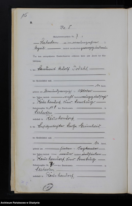 image.from.unit.number "Heirats-Register Nr 1 -32, 1-28, 1-23"